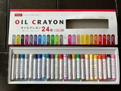 Daiso Japan Artist Oil Crayon Set of 24 Sticks #59 – Used