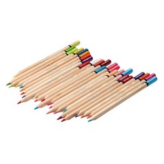 Soft Core Colored Pencils Set of 36 Colors Vibrant Drawing and Adult Coloring