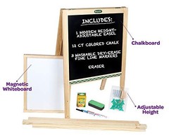 Crayola Kids Mini Wooden Art Easel Supplies Toddler Toys Gift for Kids Ages 3-6