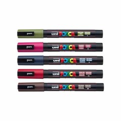 Uni Posca PC-3M Marker – Permanent Opaque Pen- 1.5mm Bullet Tip Nib
