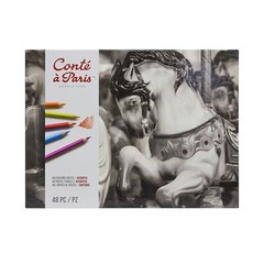 Conté à Paris 48 Count Assorted Pastel Pencils 48 Count – Assorted