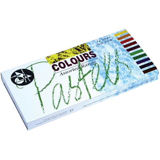 Jakar – 12 Pastel Stick Set – Assorted Colours