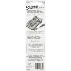 Waterproof Extra Fine Point White Paint Marker Pen Sharpie Oil-Based Long Lastin