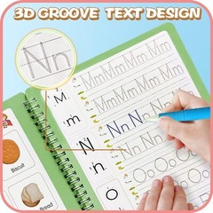 Magic Practice Copybook Reusable Writing Practice Book for Preschool Kids Age…