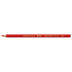 Caran d’Ache Supracolor II Soft Scarlet 070 Single Color Pencils Aquarelle