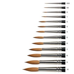 Winsor & Newton Series 7 Kolinsky Round Sable Brush, Short Handle #5