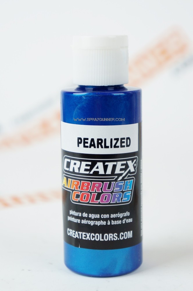 Createx Airbrush Colors 5304 Pearl Blue 2oz. water-based pearlized paint