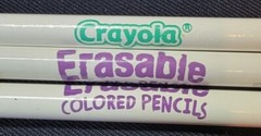 Crayola erasable colored pencils bulk 12 ORANGE