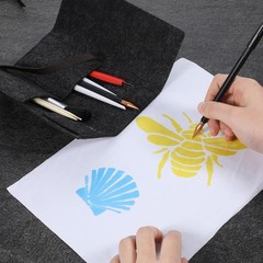 9 Pcs Scratch Art Tools Set with Pens, Stylus, Scrapers, Brush & Storage Bag