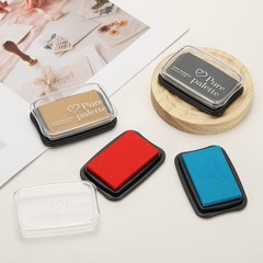 3″x2″ Large Stamp Pad, 2Pcs Craft Ink Pad for Rubber Stamp, Golden/Black
