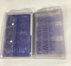 Helix Deluxe Lettering Guide Set 9 Piece Set Stock # H2114