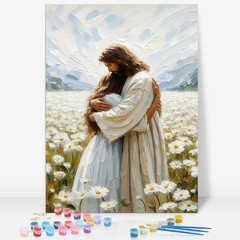 Paint By Numbers Kit For Adults And Kids Beginner DIY Wall Art Decoration Gift