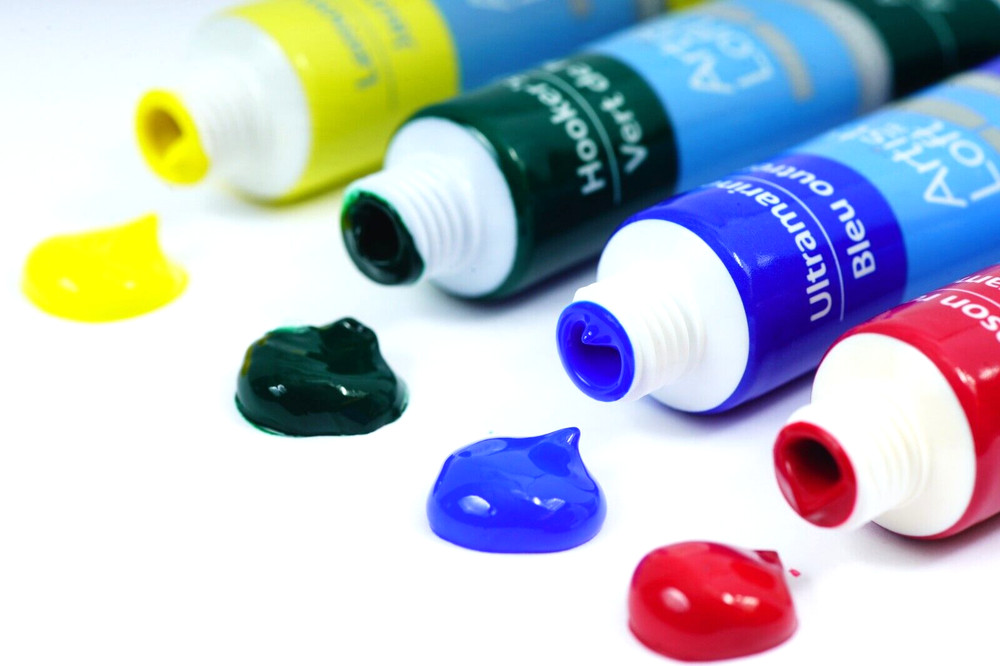 12 Tubes Acrylic Artist Paint Set 4.8 Fl Oz Total Artist’s Loft