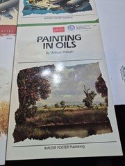 Walter Foster Art Books Lot of 5 Oil Painting, Painting in Acrylics