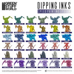 Green Stuff World Dipping ink 17 ml – Green Stone Dip – Wargaming and Modeling