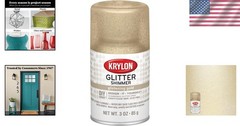 Luxurious Glistening Gold 4 Oz Glitter Spray – Ideal for Crafts and Florals