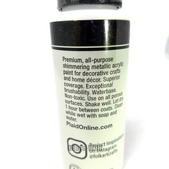 1 Metallic or Extreme Glitter Acrylic Paint FolkArt 2oz Folk Art Shiny Paints