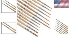 High-Performance 12 Piece Paint Brush Set – Ideal for Oil, Acrylic & Watercolor