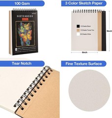 Portable Drawing Set with 76 Pencils Perfect Gift for Artists and Students
