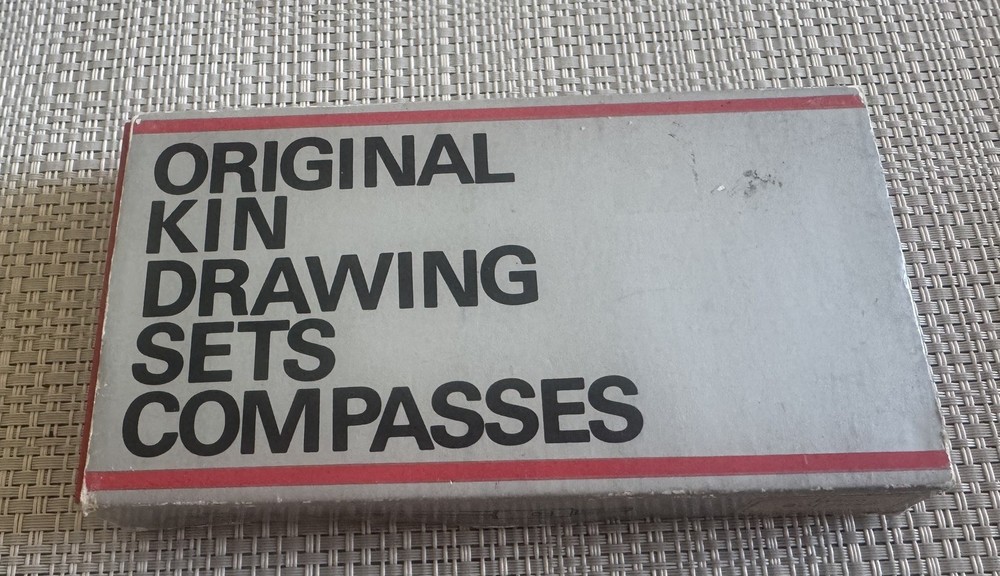 Kin Precision Compass Set Made in Czechoslovakia