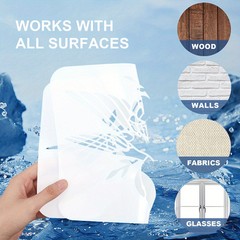 1Bag 1set 1Pc PET Hollow Out Drawing Painting Stencils with 1Pc Art Paint
