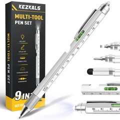 Fathers Day Gift from Daughter Son Wife, 9 in 1 Multitool Pen, Gifts for Men,…