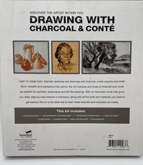 SpiceBox Art Studio: Drawing with Charcoal & Conté, 05676 NOB Sealed Complete