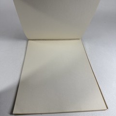 Vintage Sketch Book Pilot 25 Sheets Medium Weight Drawing Paper Decor Prop