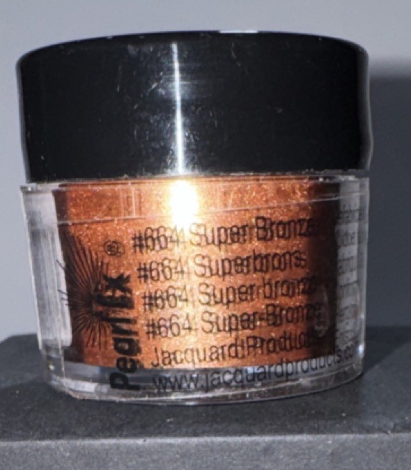 Jacquard Products Pearl Ex Pigment Powder #664 Super Bronze 3 grams