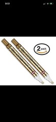 Krylon 18 kt. Gold Leafing Pen Metallic Paint Marker 2 Pack Arts Crafts Decorate