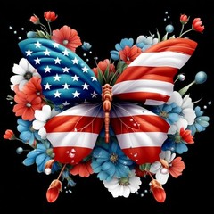 4th of July Diamond Art Kits for Adults, Independence Day Diamond Painting Butte