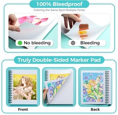 Creative Art Sketchbook 7×10 Inches 160 lb Paper Perfect for Painting Sketching