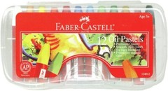 Faber-Castell Blendable Oil Pastels In Durable Storage Case- 12 Vibrant Colors