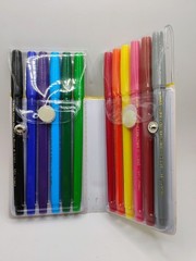 Pentel Arts Color Pen Box of 12 S360-12 Fine Point Color Markers NEW!