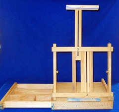 Genuine Winsor Newton Arun Table Box Easel Beechwood Portable Travel Sketch Art