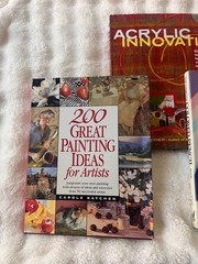 Art Instruction Book Lot Acrylic Innovation Colored Pencil Painting Ideas Guide