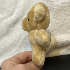 Vintage Sheaffer Eaton Textron Pens Bear Plush 4.5” Beige Teddy Stuffed Animal