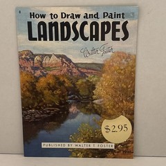 Art Drawing Paint How To Books WALTER FOSTER Lot Of 6 Vintage Read Description