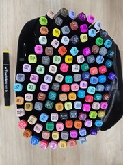 TouchHero Markers Pack of 120 Markers – Dual Tip