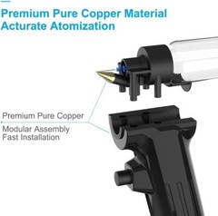No-Clean Airbrush Kit with Disposable Nozzle (50pcs x 0.2mm & 100pcs x 0.3mm ,,,