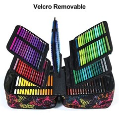 72-Color Colored Pencils Set with 1 count (Pack of 72) 1-Butterfly (Basic)