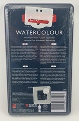 DERWENT 32881 PROFESSIONAL QUALITY WATER-SOLUBLE WATERCOLOR PENCILS 12 PC NEW