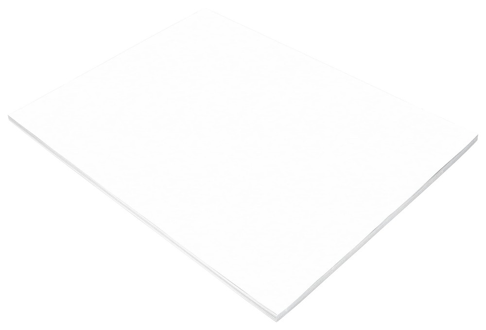Tru-Ray® Construction Paper, 50% Recycled, 18″ x 24″, 18 x 24 Inches, White