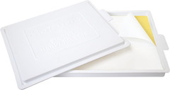 Sta-Wet Handy Palette, 8.5in x 7in Airtight 8.5″ x 7″ x 1″, White