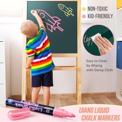 IJIANG Liquid Chalk Markers – Pastel 8 Colors, Chalk Markers Pens Dry & Wet E…