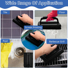 10 Pcs Screen Printing Scrub Pad,Screen Print Ink Scrub Cleaner Brush