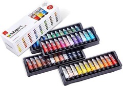 KINGART PRO Artist Quality 48 Pc. Acrylic 1 Count (Pack of 48), Multicolor
