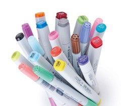 Ciao Markers, Dark Brown