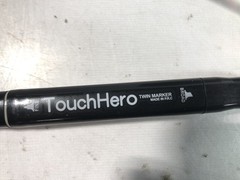 TouchHero 80pcs Marker Set Dual Tip Fine Broad Alcohol Art Craft Drawing Case