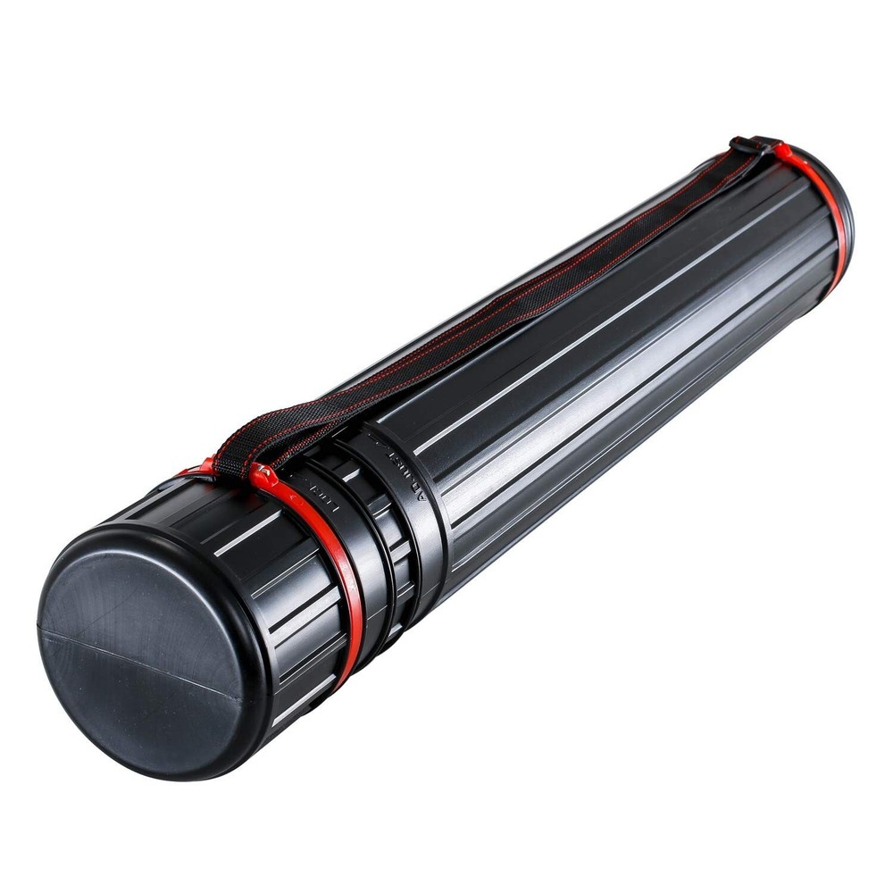 US Art Supply Large Black Telescoping Drafting Tube: Diameter: 4-7/8 inch OD,…